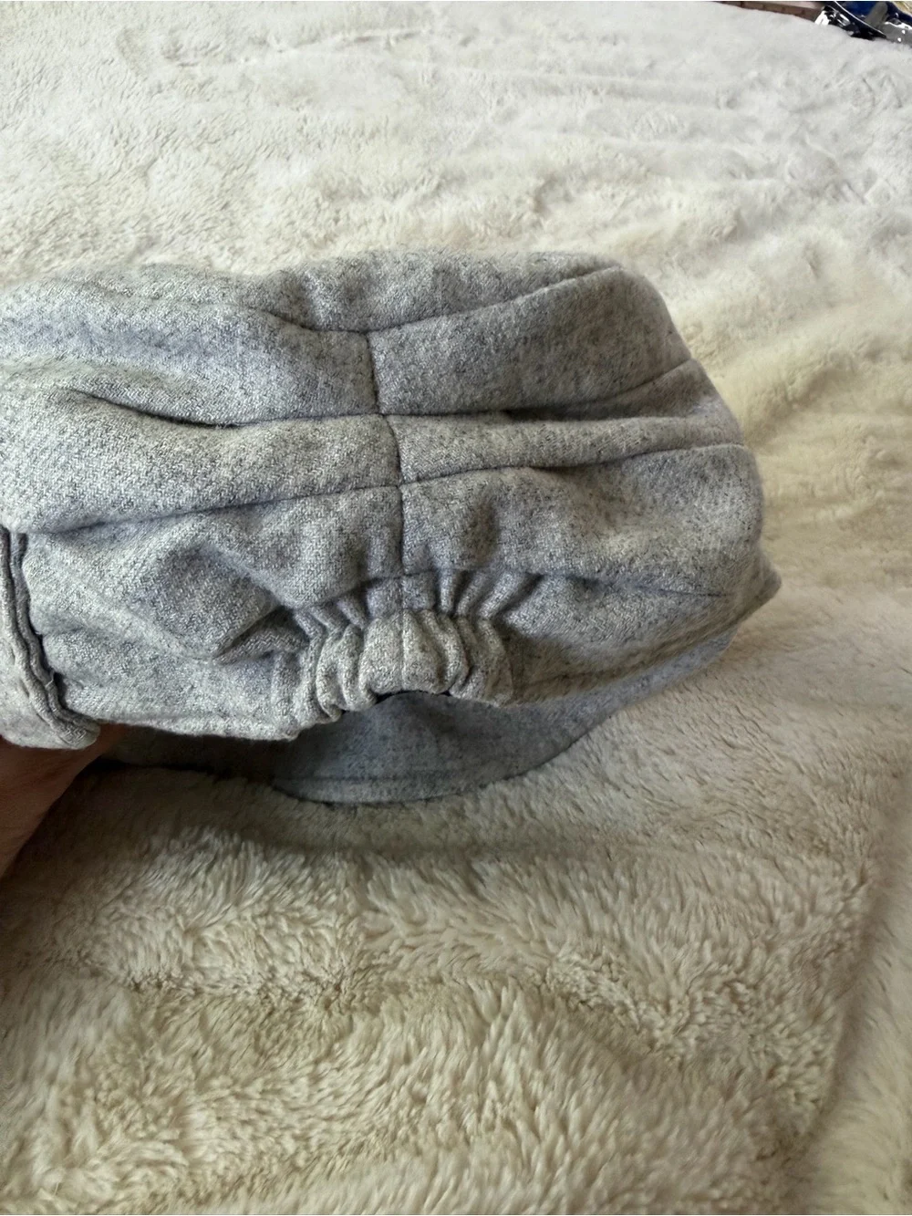 San Diego Hat Co Gray Wool Blend Cadet Newsboy Hat One Size